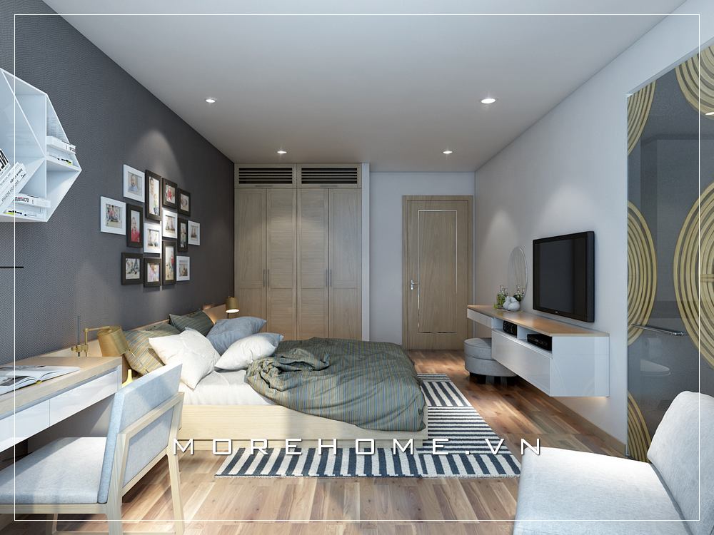 Thiết kế phòng ngủ hiện đại